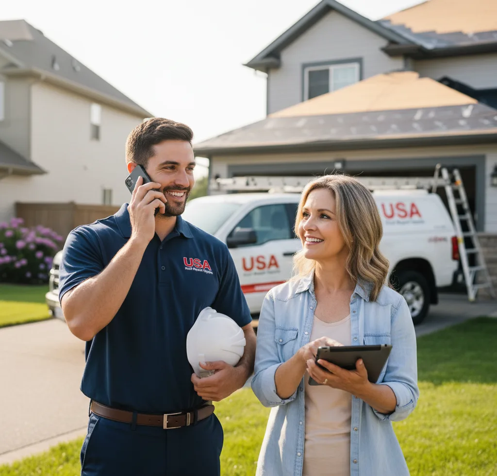 USA Roof Repair Experts customer support in Swiftwater